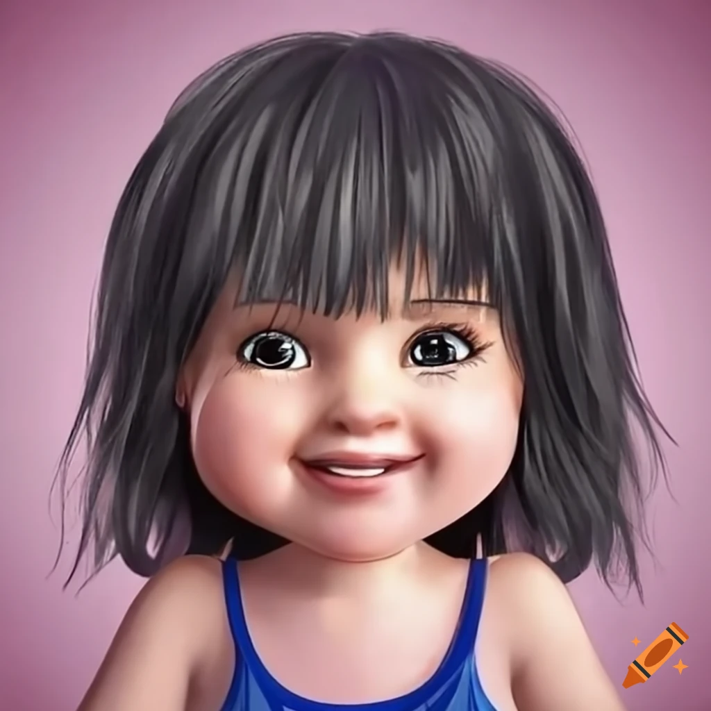 portrait-of-a-young-girl-with-black-hair