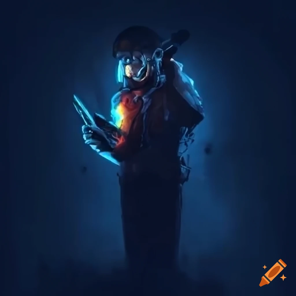 image of a tired pilot in a dark room