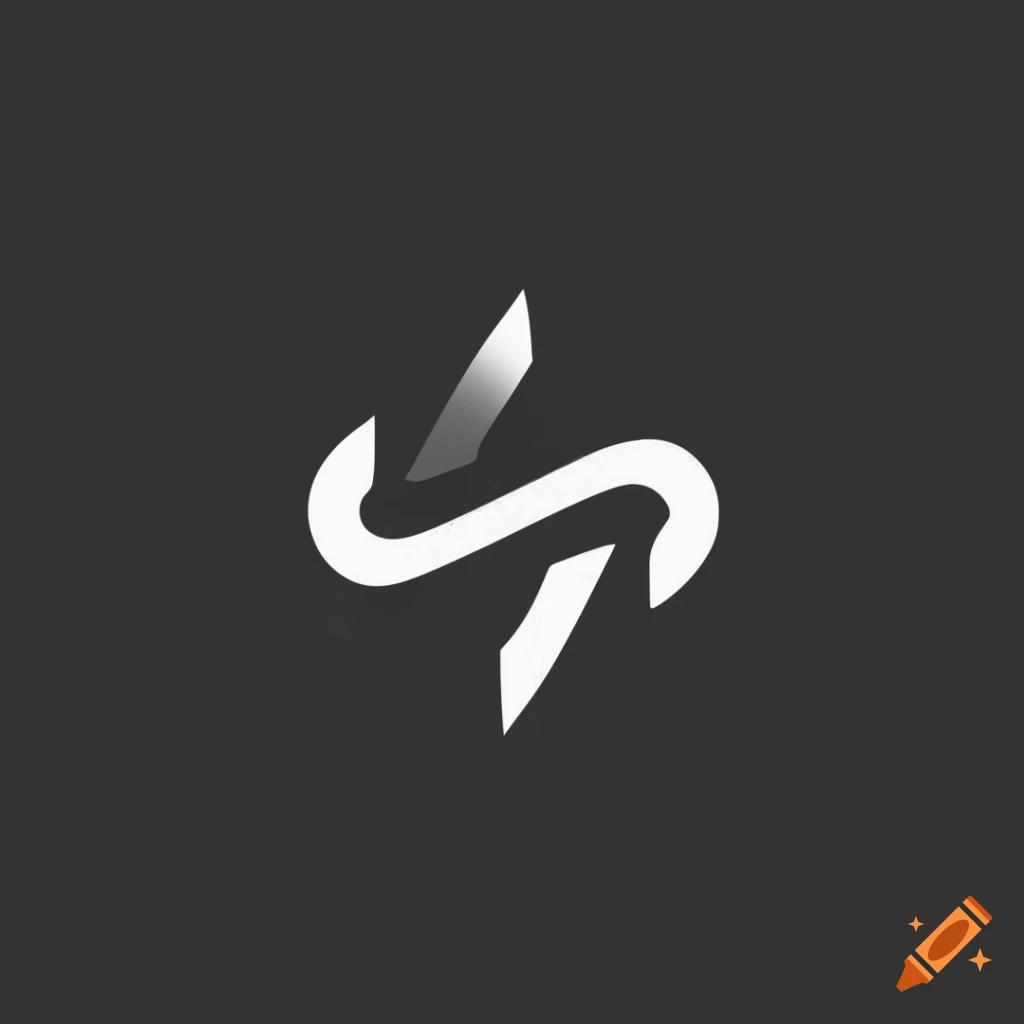 minimalistic monochrome logo for accounting