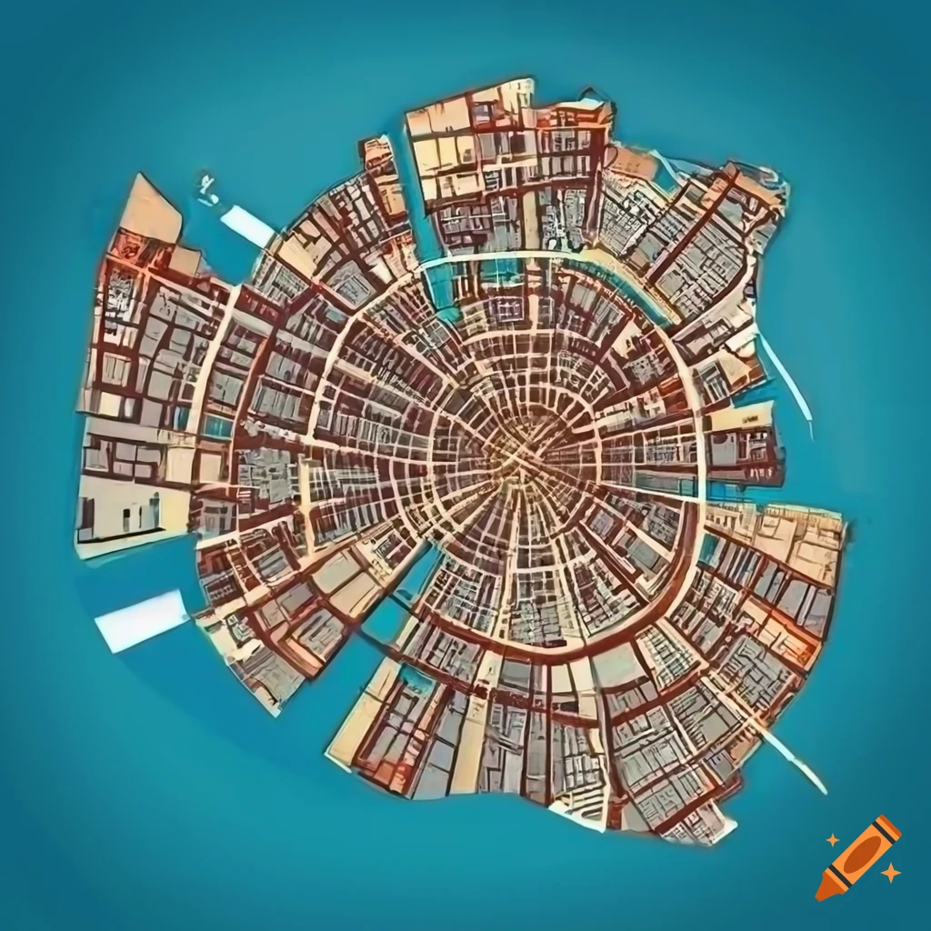 Street Map Of Marseille On Craiyon