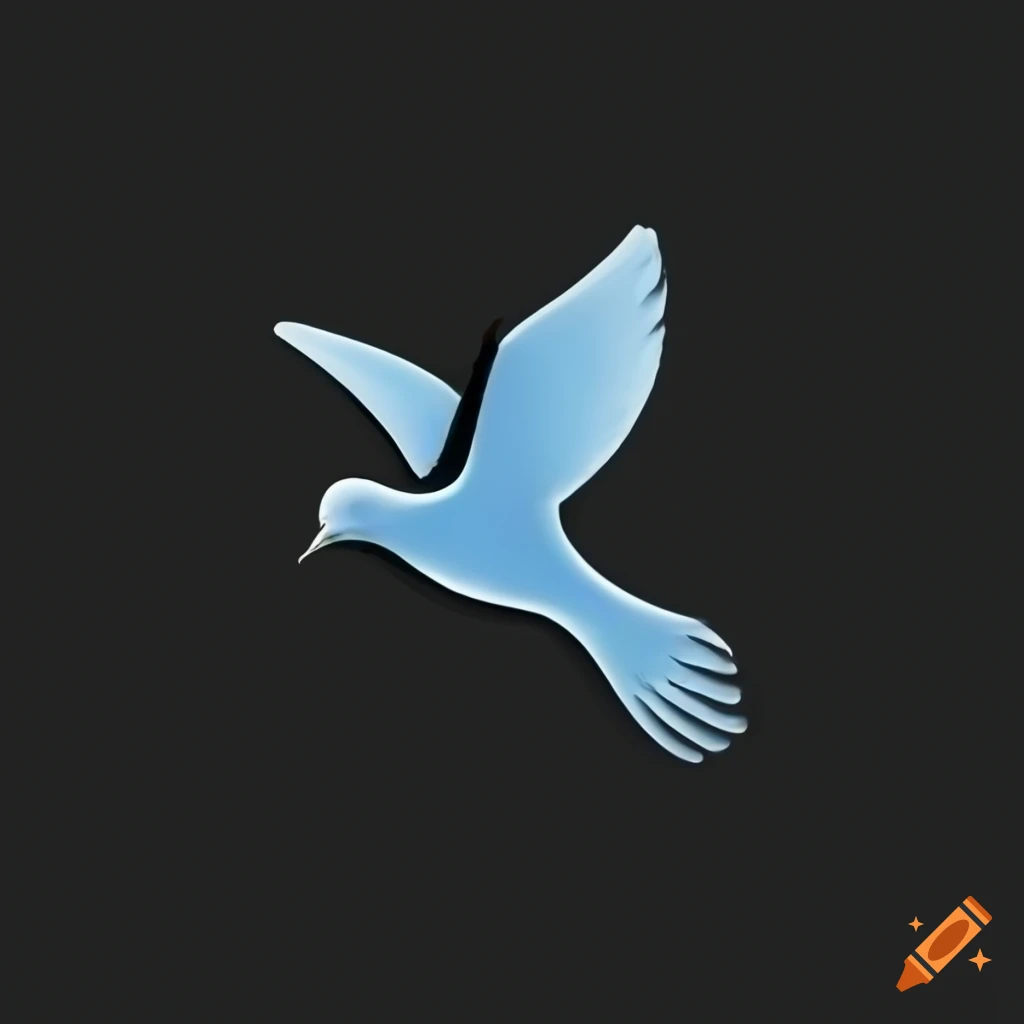 dove-logo-flying-towards-the-light-on-craiyon