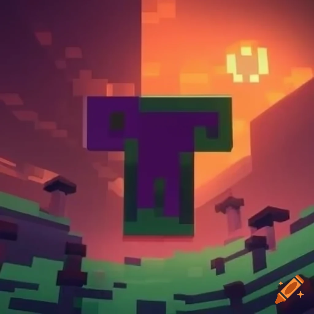 Minecraft launcher screen on Craiyon