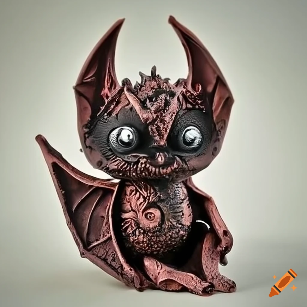 flaming bat figures