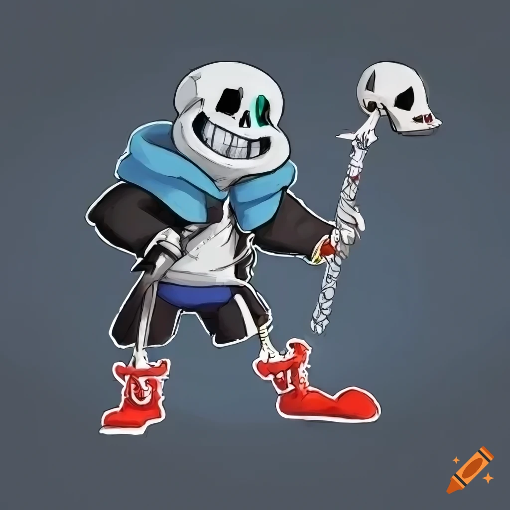 Sans undertale rtx realistic skeleton bad time sans fight