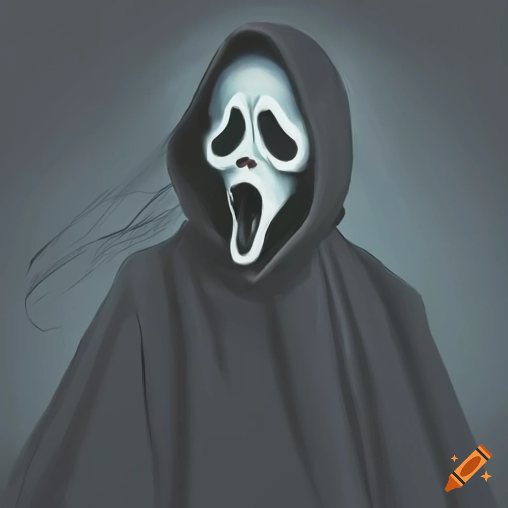 Sinister ghost face
