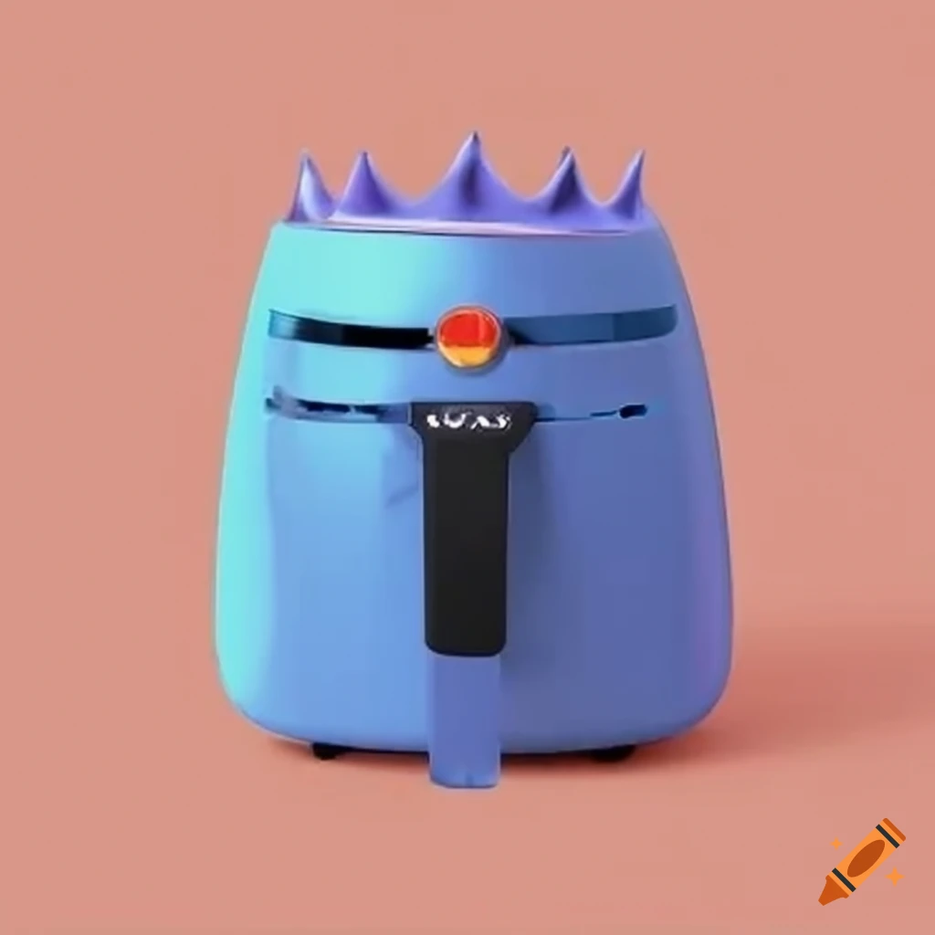 crown on top of an airfryer