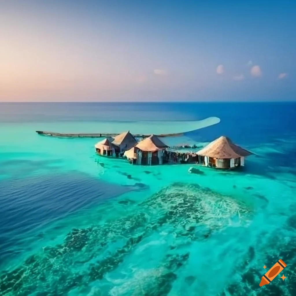 beautiful view of the Maldives