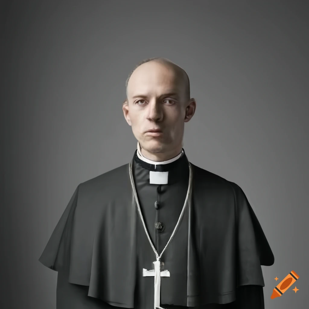 Portrait of a male priest