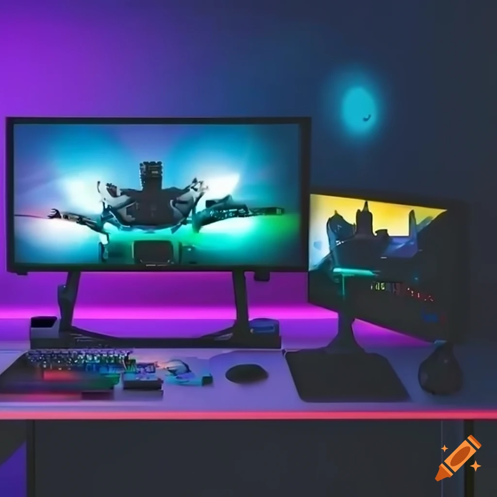 I Built My Dream Xbox Series X Gaming Desk Setup - Dream Console Gaming  Station Giveaway