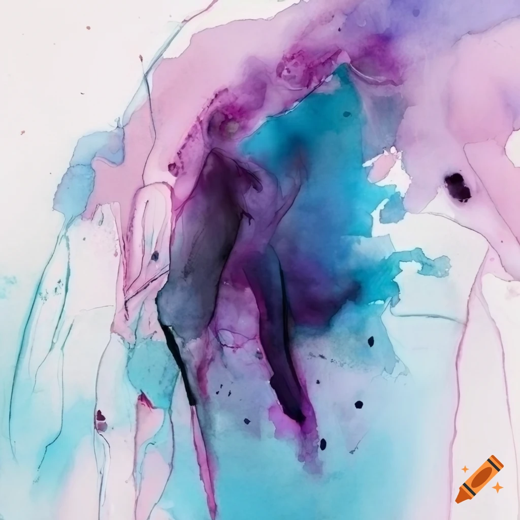 Abstract artwork in the style of agnes cecile
