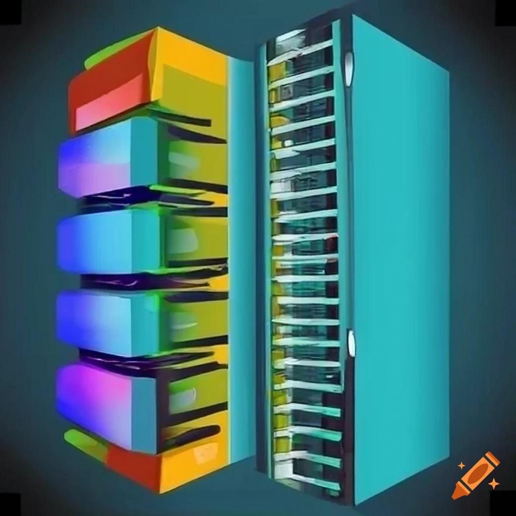 image depicting full server racks