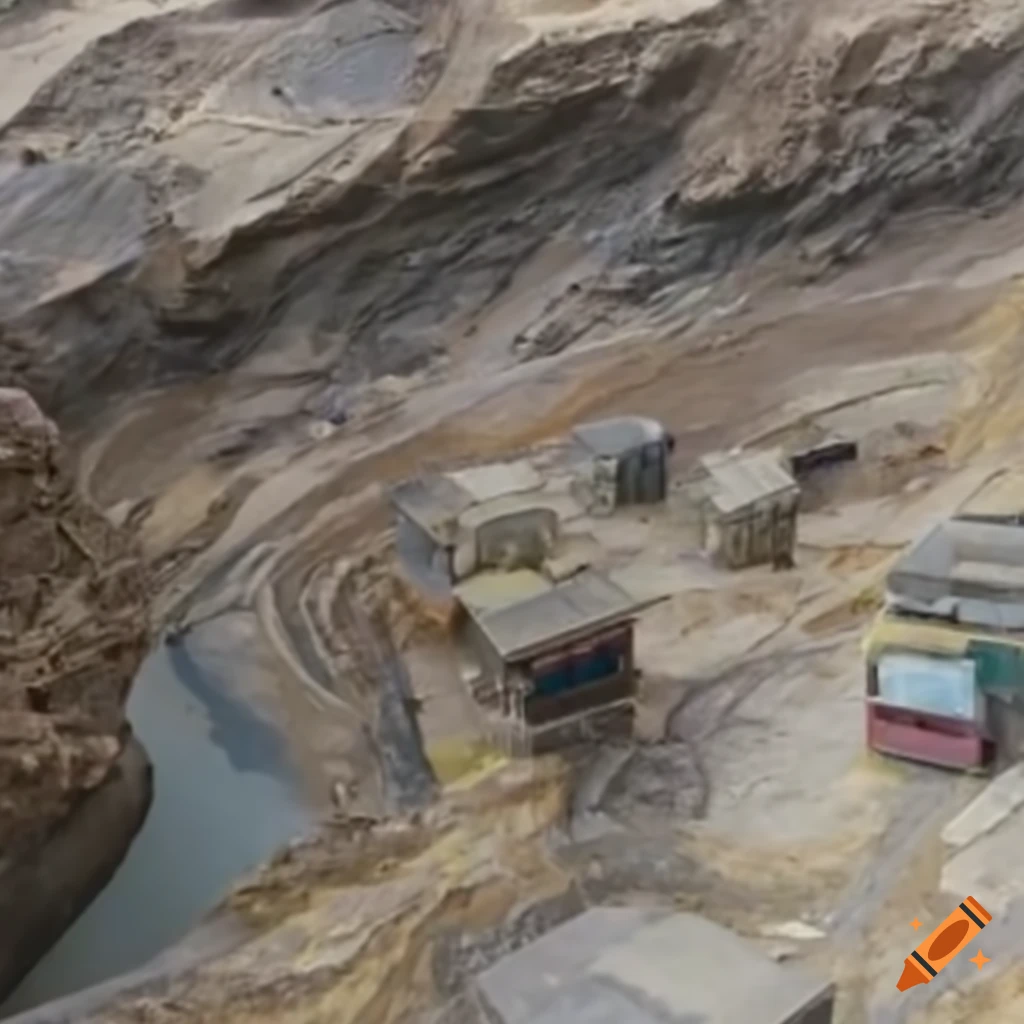 image showing the process of creating functional mines
