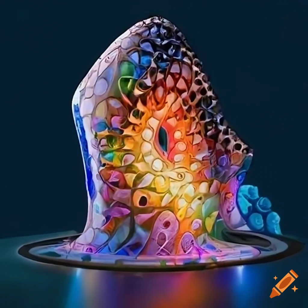artistic representation of the future of banking technology