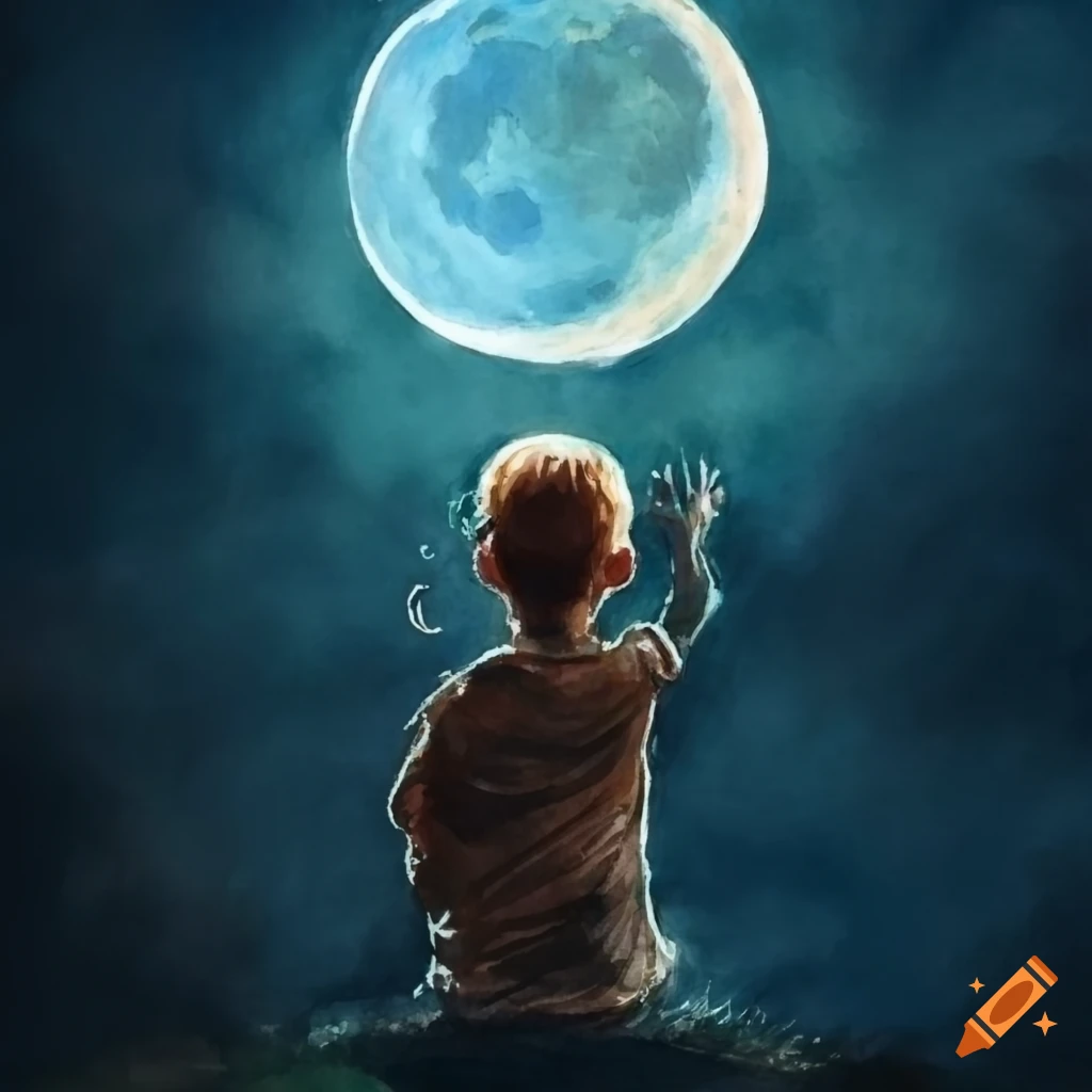 moody-watercolor-painting-of-a-boy-reaching-for-the-moon-on-craiyon