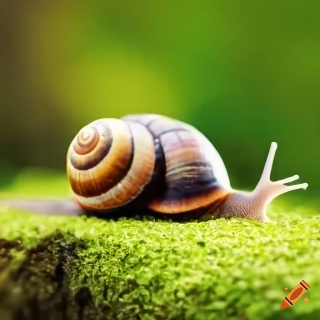 Snail on a hill