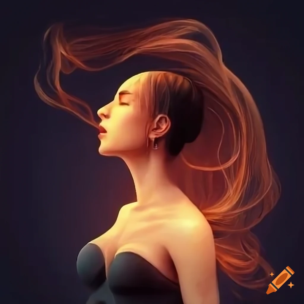 artistic depiction of the personification of wind