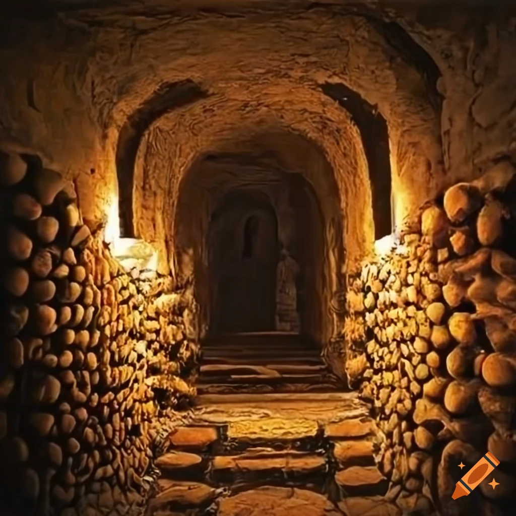 underground hotel in the catacombs