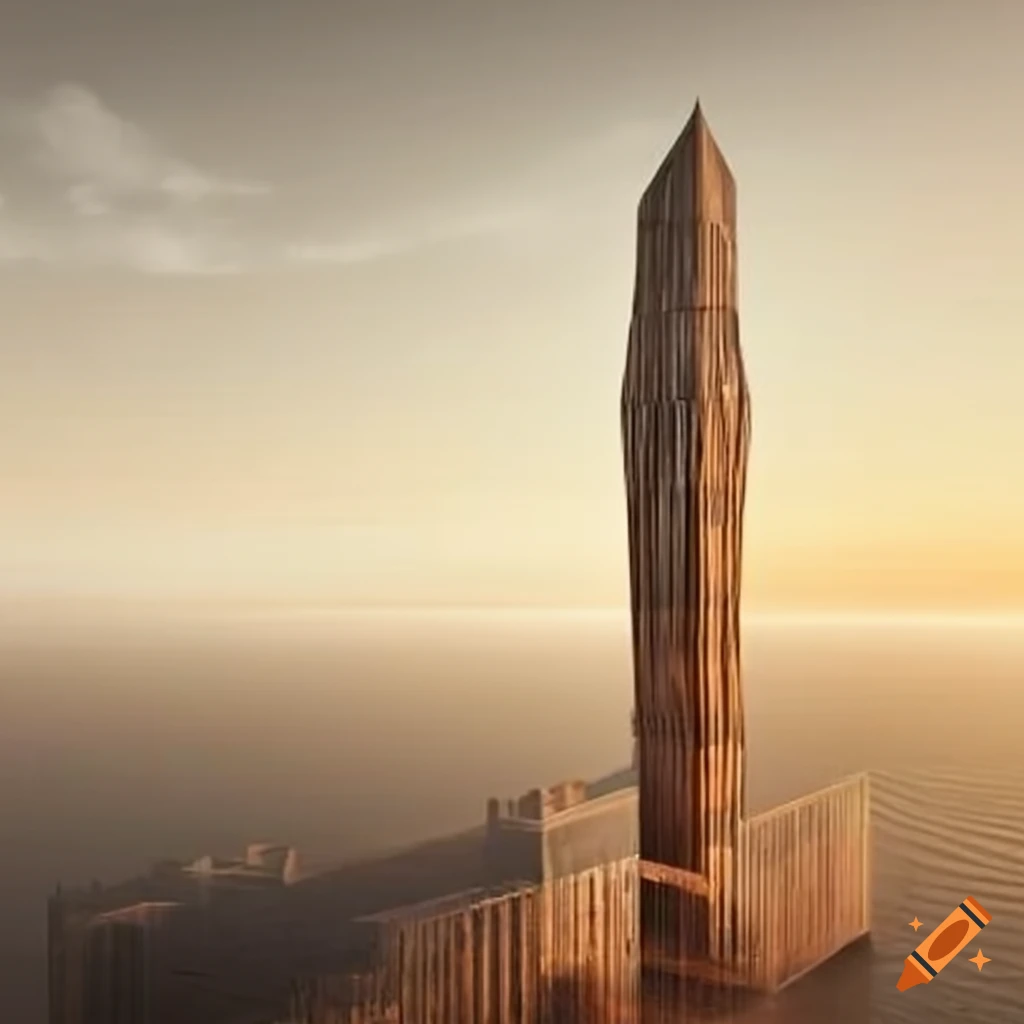 wooden skyscraper