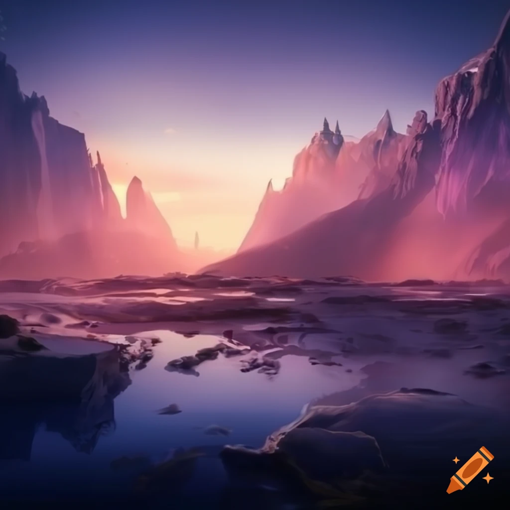 stunning CGI background