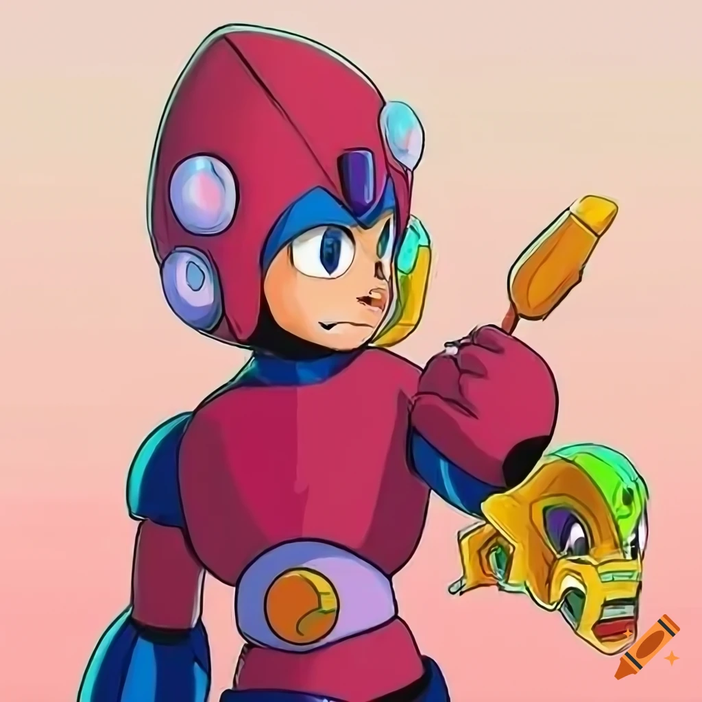 Illustration Of Rose Man From Mega Man Series On Craiyon 8375