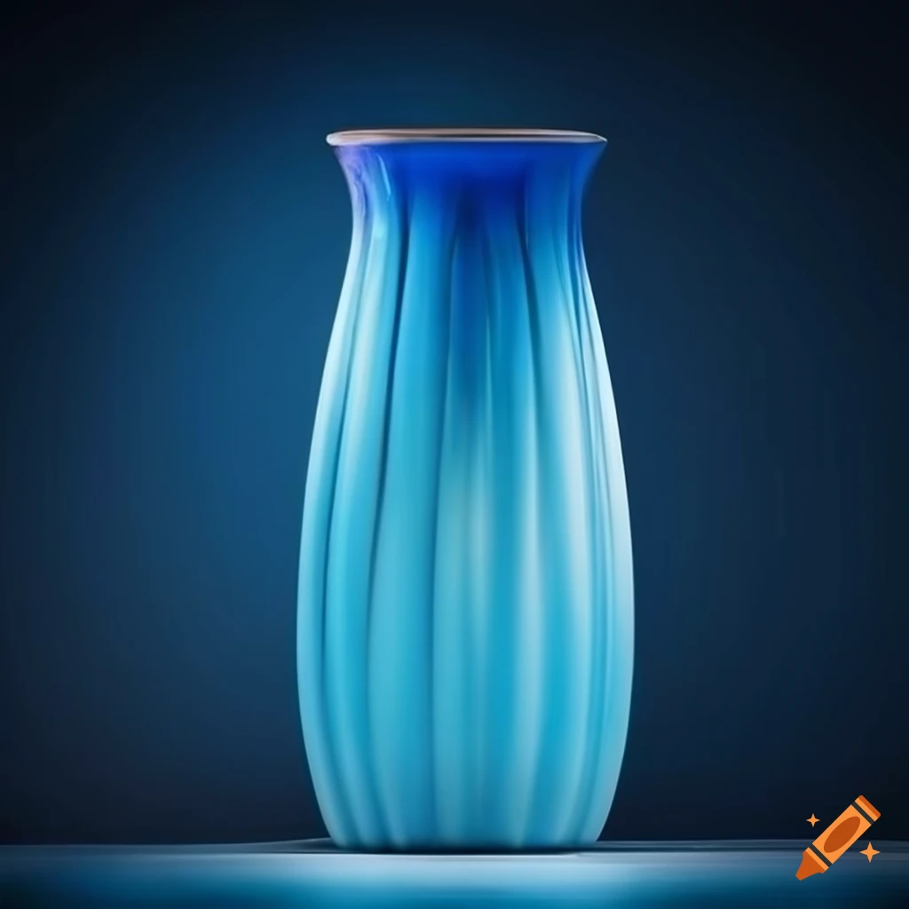 Ultra high definition photo of a dramatic art deco vase on Craiyon