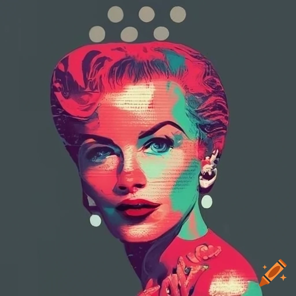 Vintage Pop Art Of London Cityscape