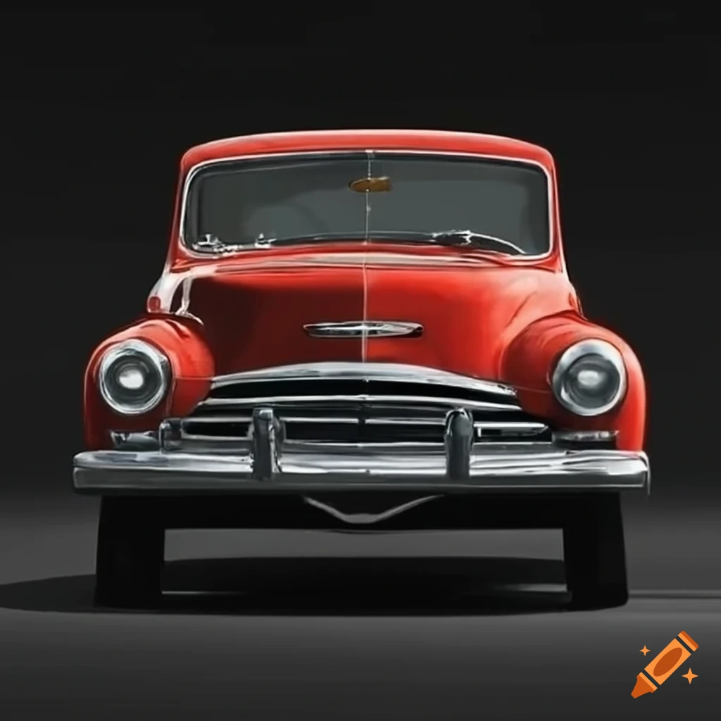 Vintage car on Craiyon