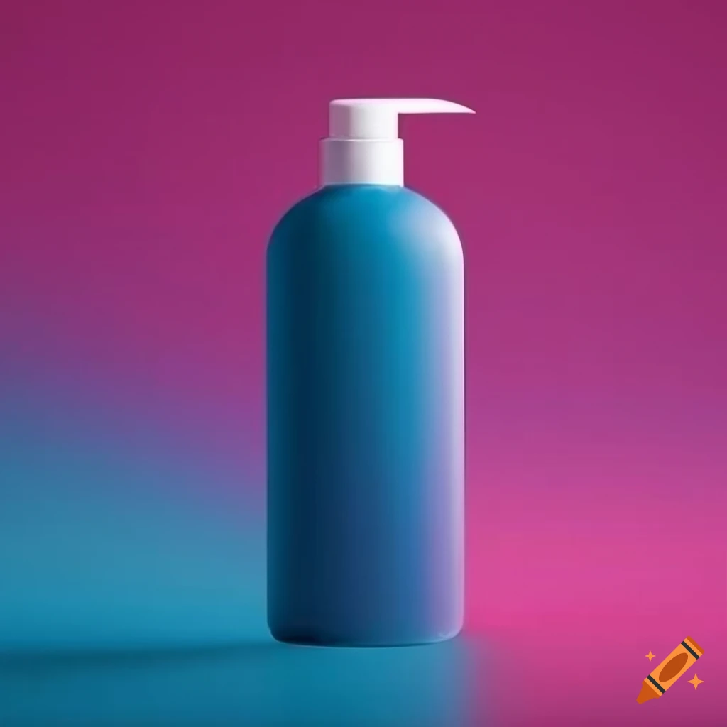 Minimalist Shampoo Bottle Design