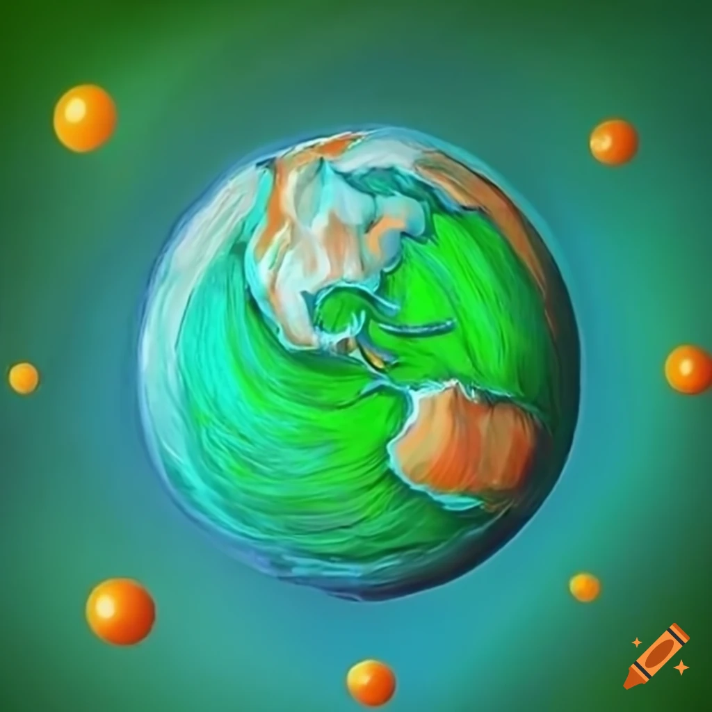 green and orange network design
