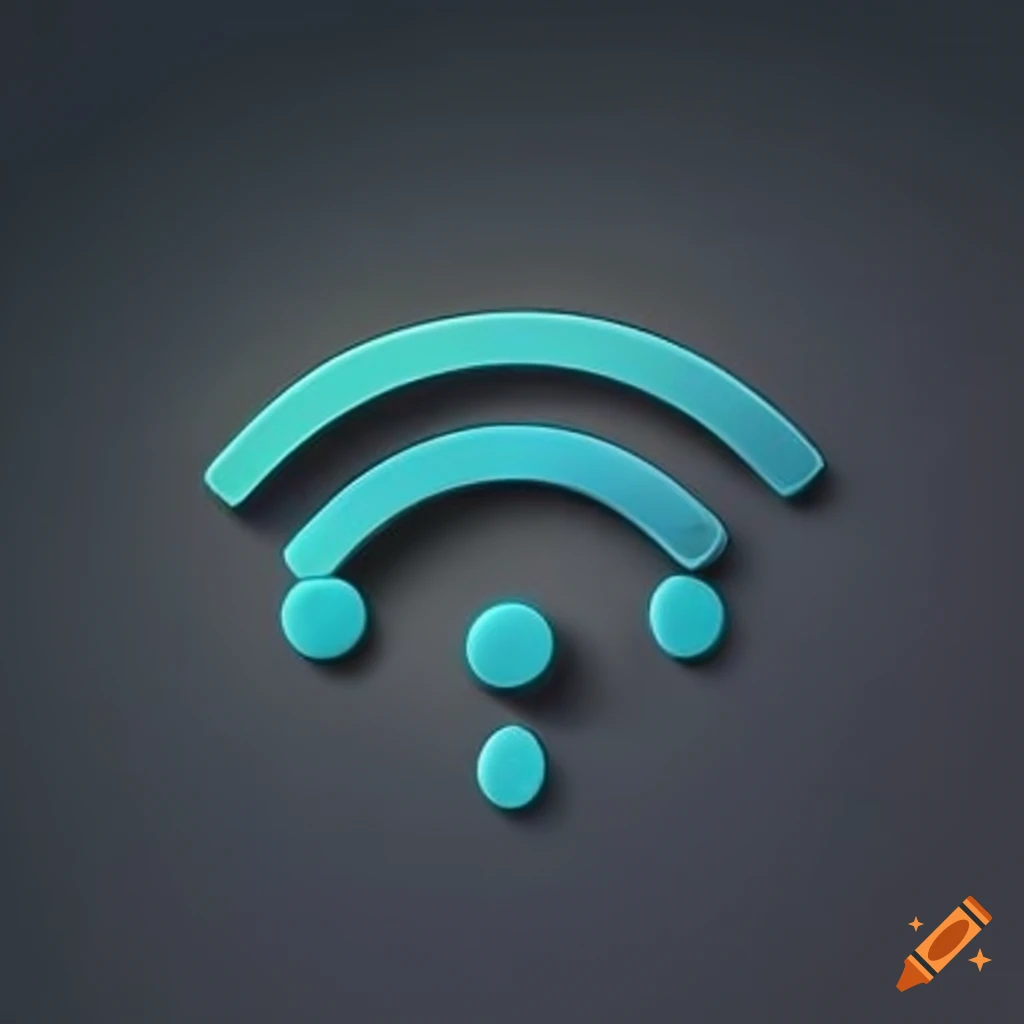 illustration of a single Wi-Fi connection