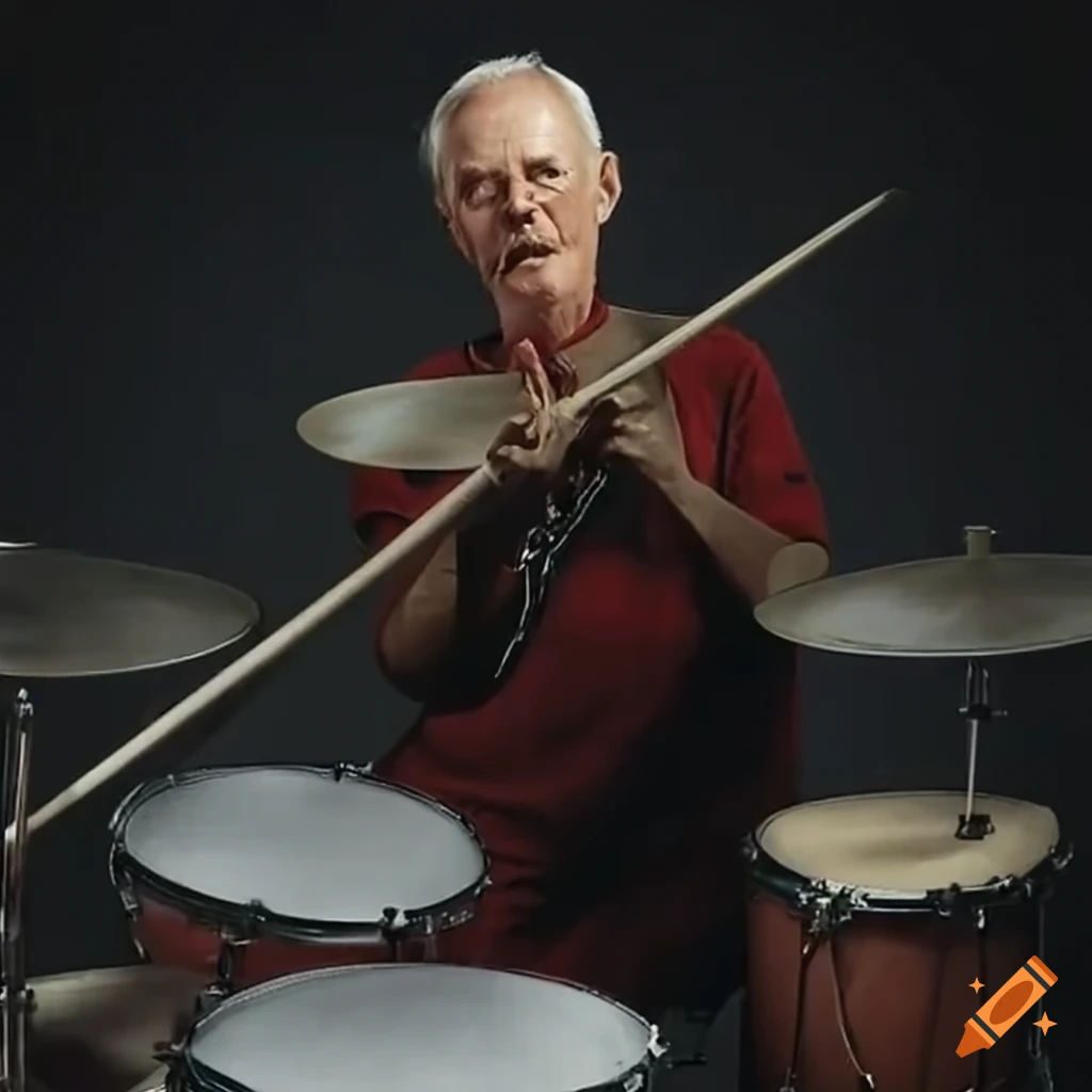 dag erik knedal andersen playing drums