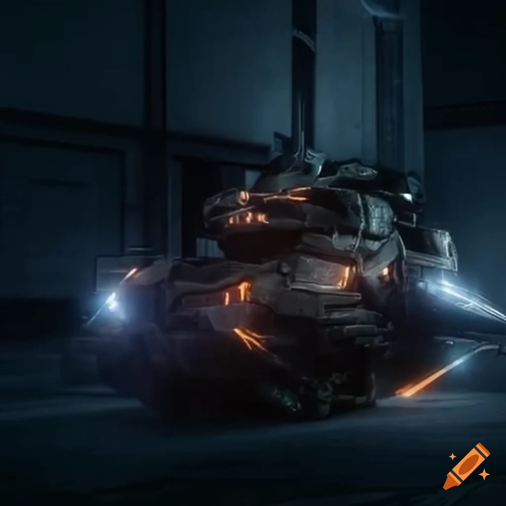 image d'un véhicule dans le jeu Halo