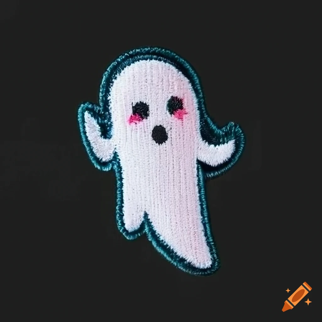 Adorable ghost patch on Craiyon