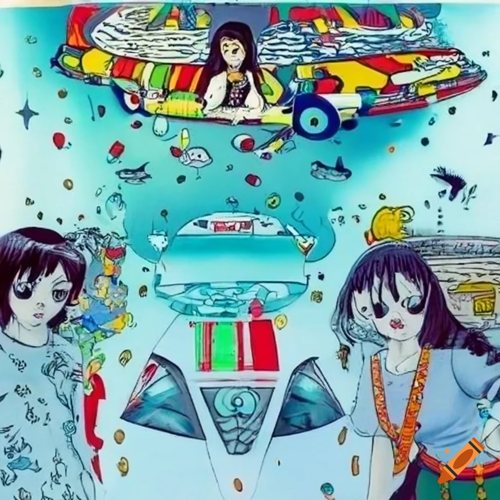 Chiho aoshima's artwork from top gear