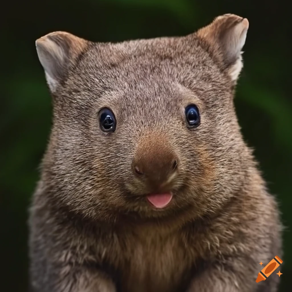 cute wombat photo