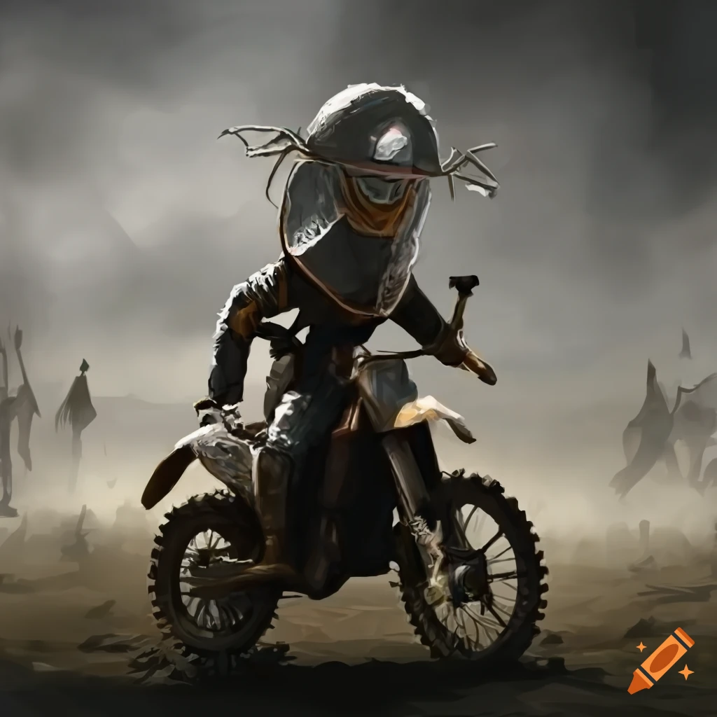 medieval motocross competition