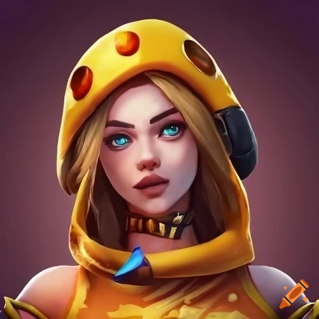 Cosplay Of Garena Free Fire Character Kelly In Cheese themed Outfit On 