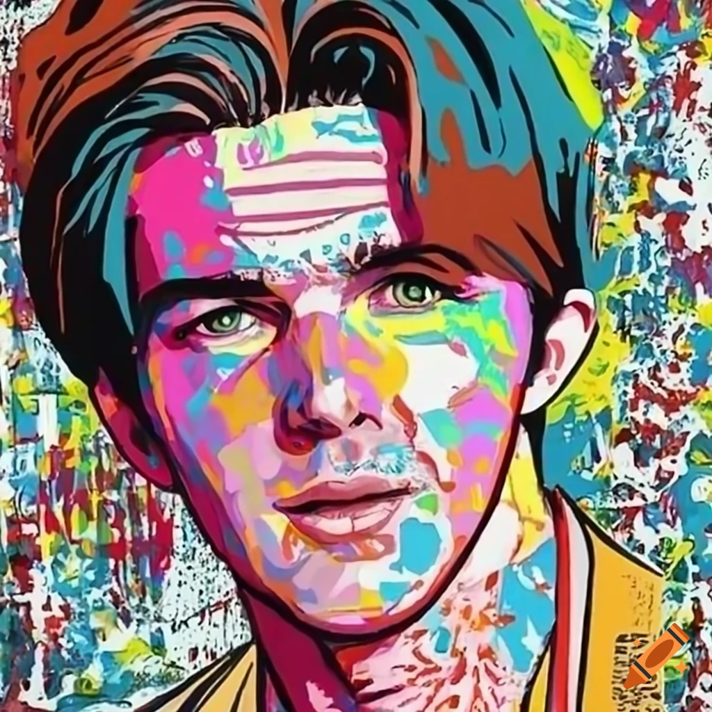 Pop art of Drake Bell and Josh Peck on Craiyon, image size:1024x1024