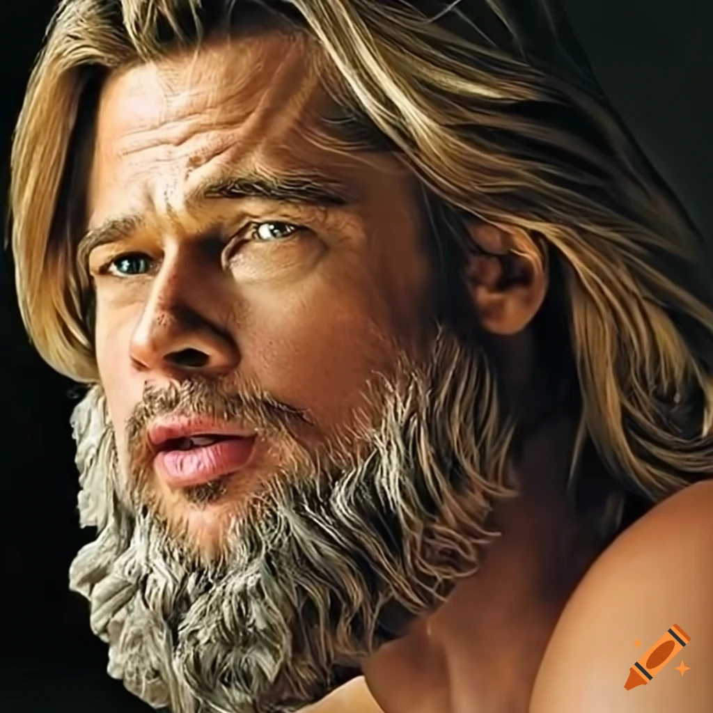 Brad pitt as zeus