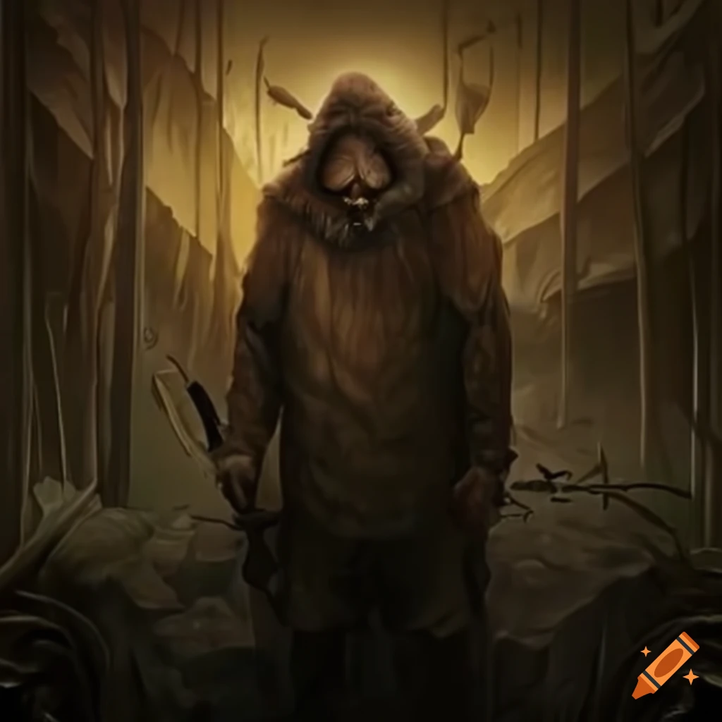 image representing solitary survival
