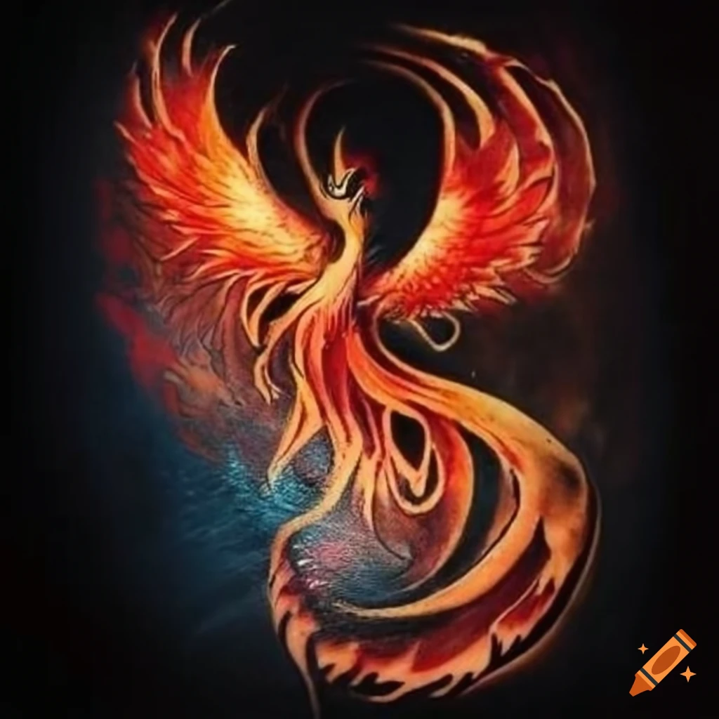 30 cool phoenix tattoo ideas with powerful meanings to try - YEN.COM.GH