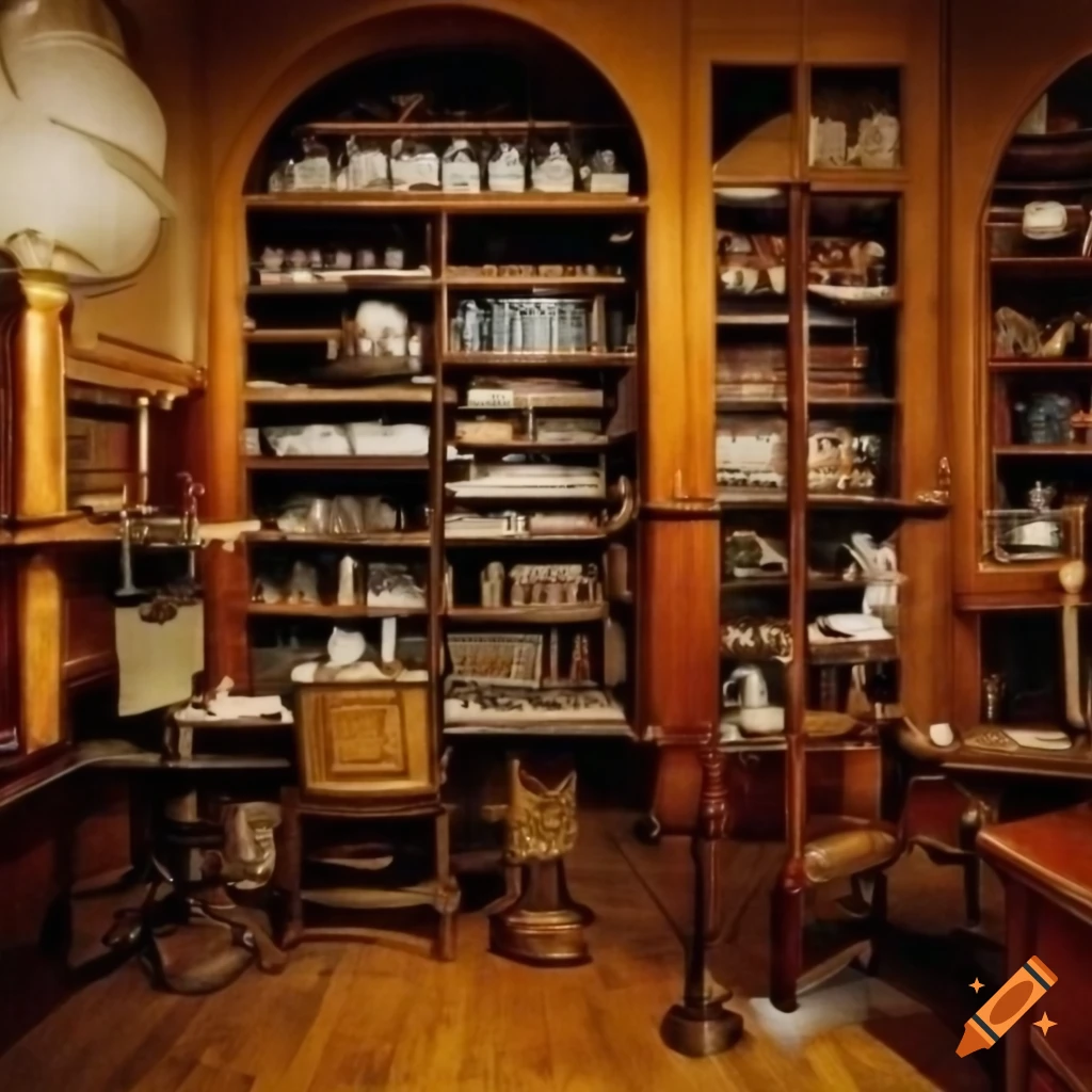 Vintage medical equipment in a doctor's office on Craiyon