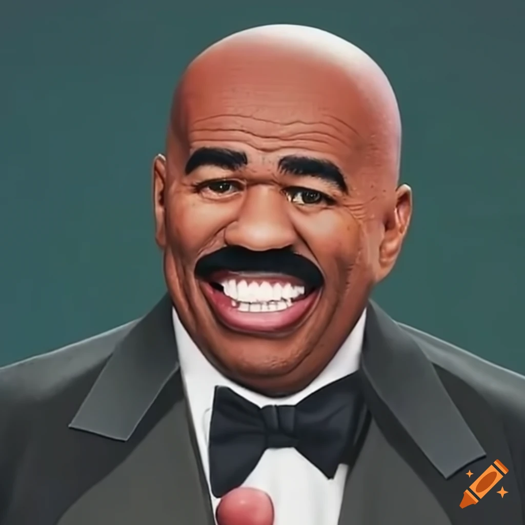 Steve harvey laughing on television