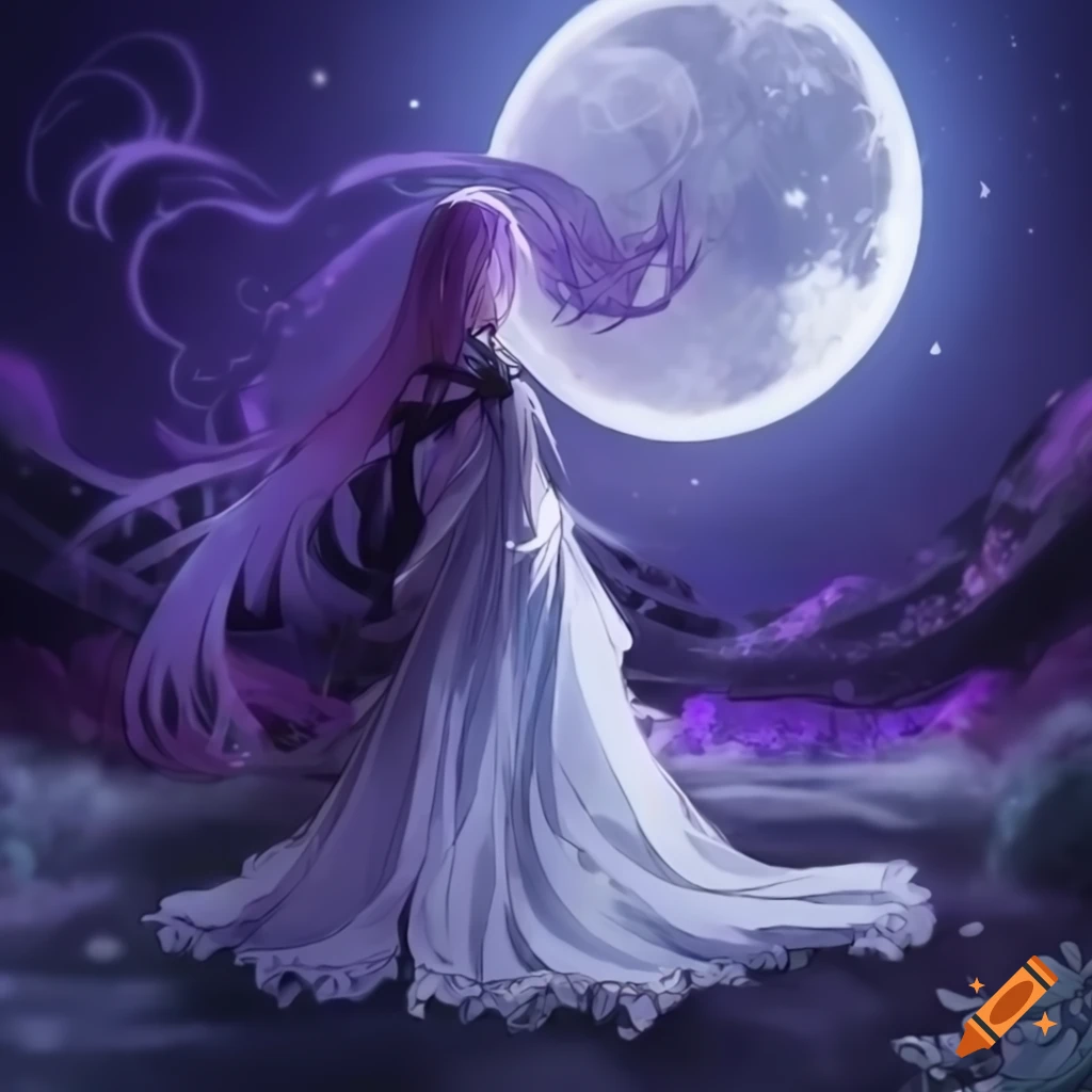 HD moonlight anime wallpapers | Peakpx