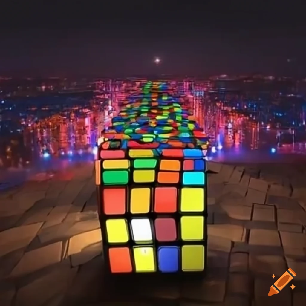 giant-illuminated-rubik-s-cube-in-a-city-on-craiyon