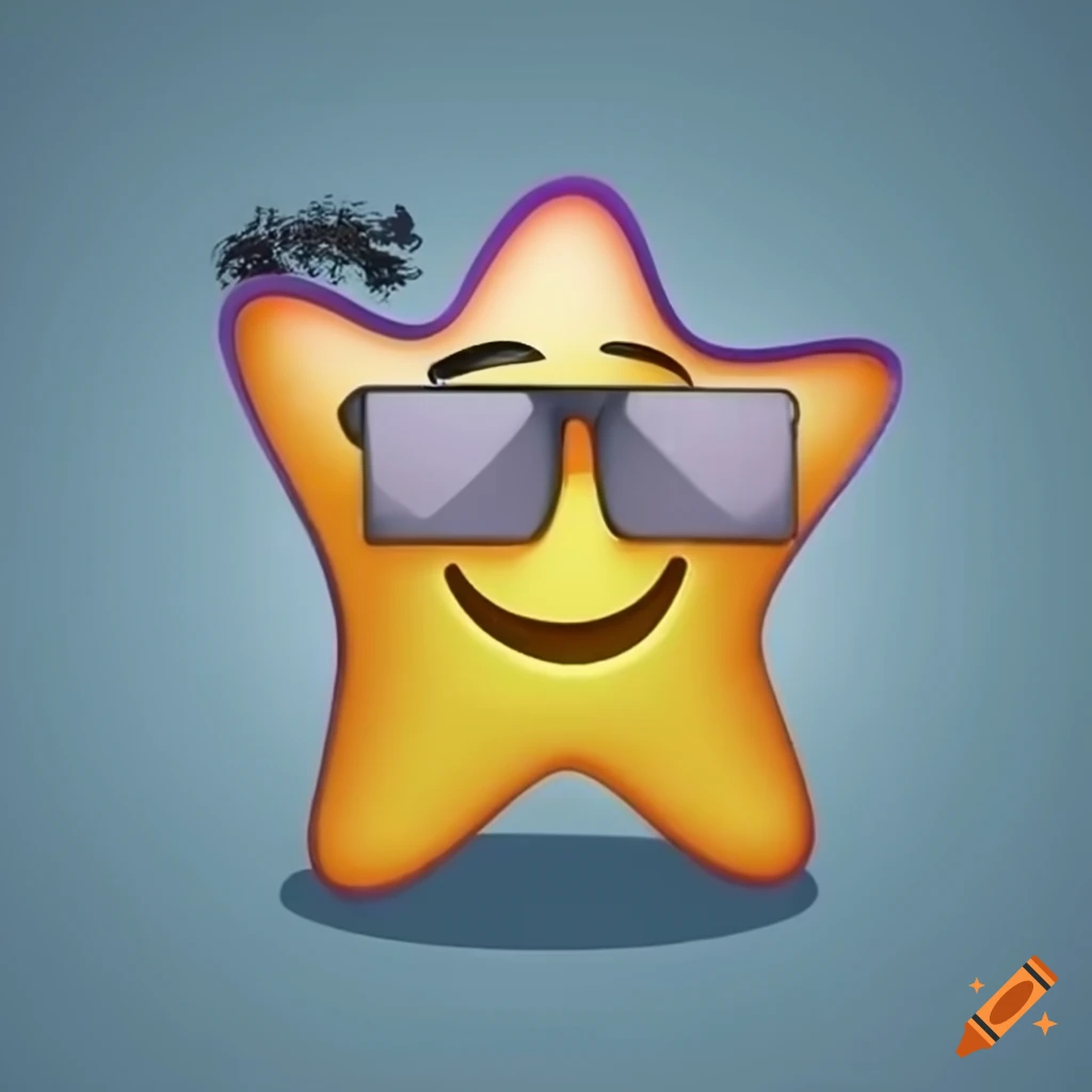 Smiley emoji with sunglasses