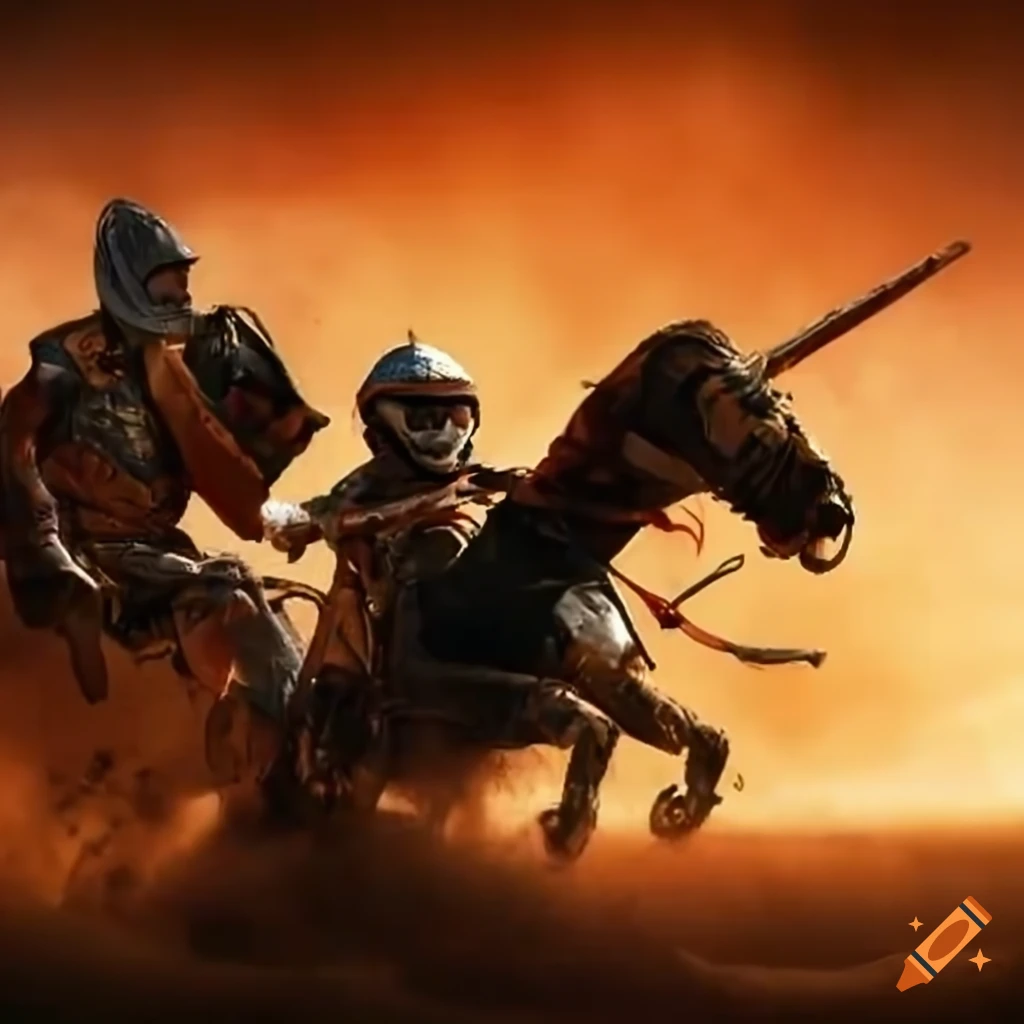 medieval motocross competition
