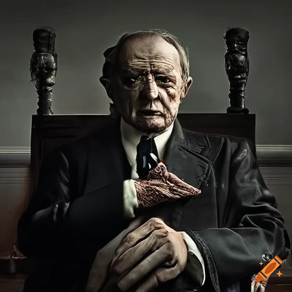 realistic photographs of iconic mafia figures