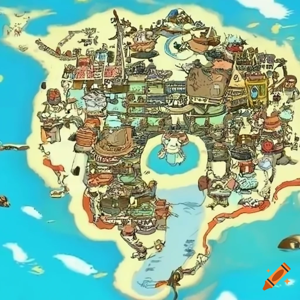 10 Things You Didn't Know About One Piece's World Map