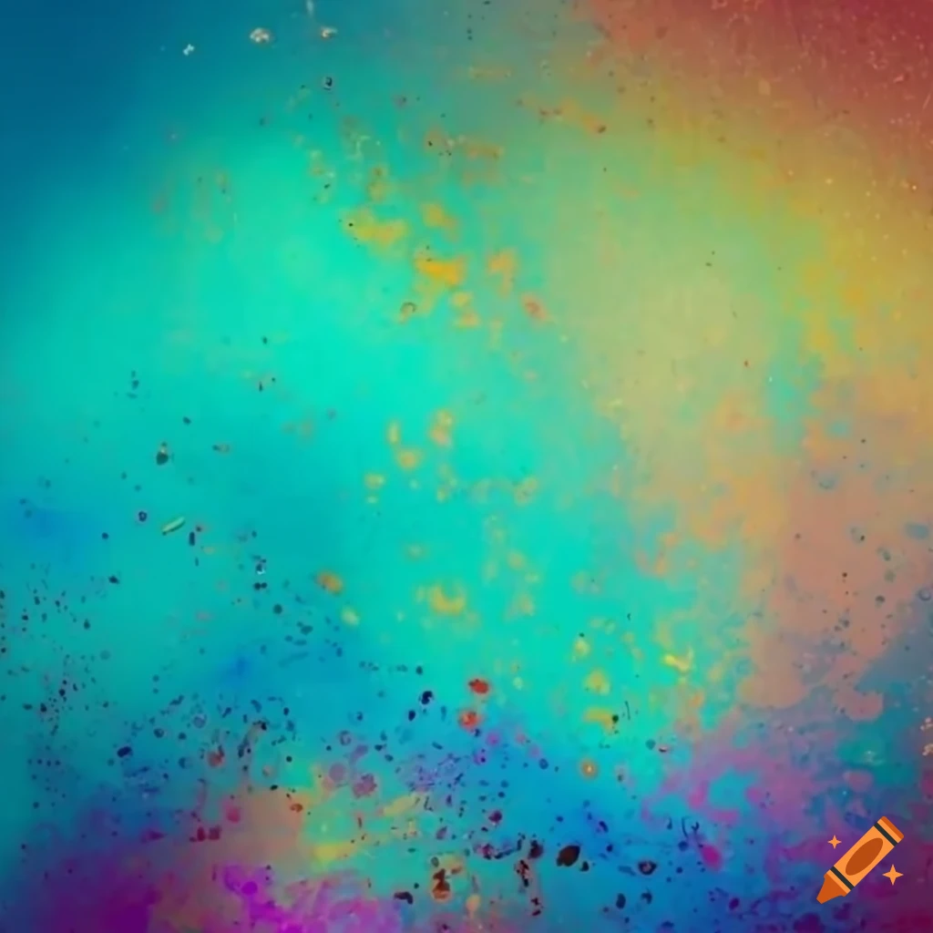 colorful background with gold speckles